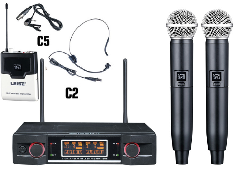 LS-P3 Dual Channel Wireless Microphone