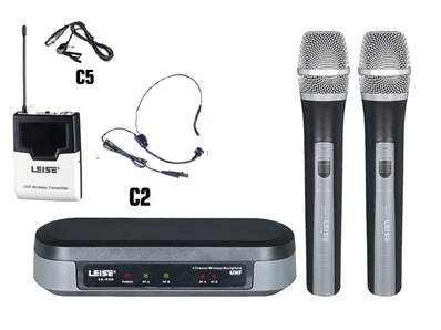 LS-920 Dual Channel Wireiess Microphone